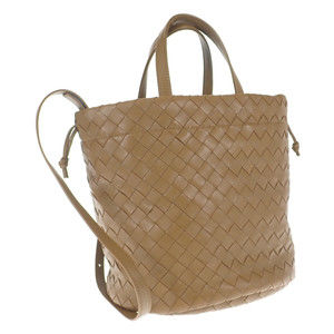 Bottega Veneta Small Castello 2-way shoulder Bag Khaki